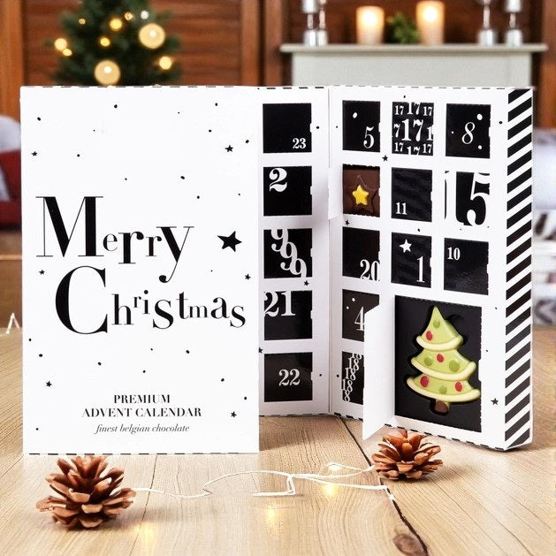 Adventskalender Black - Schokolade