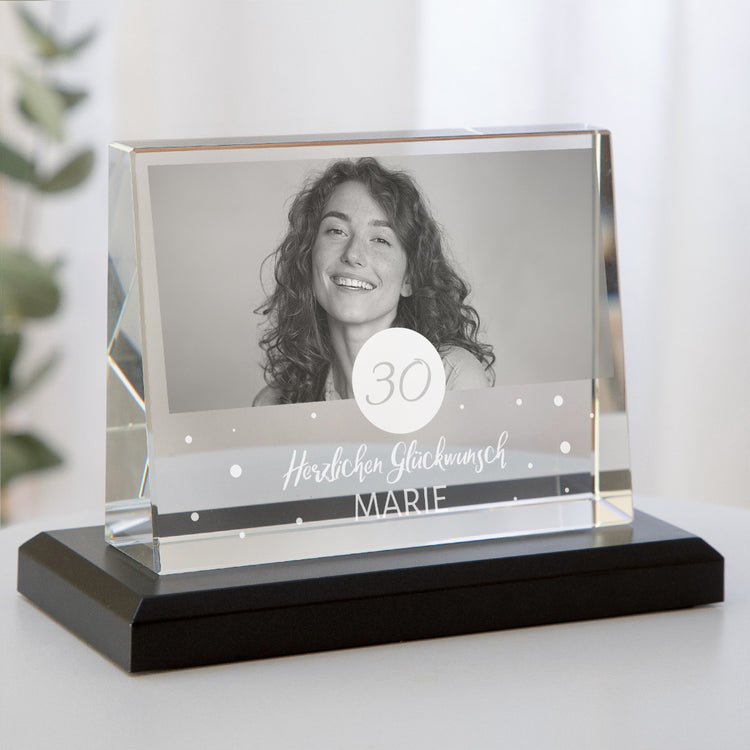 Glasfoto selbst gestalten