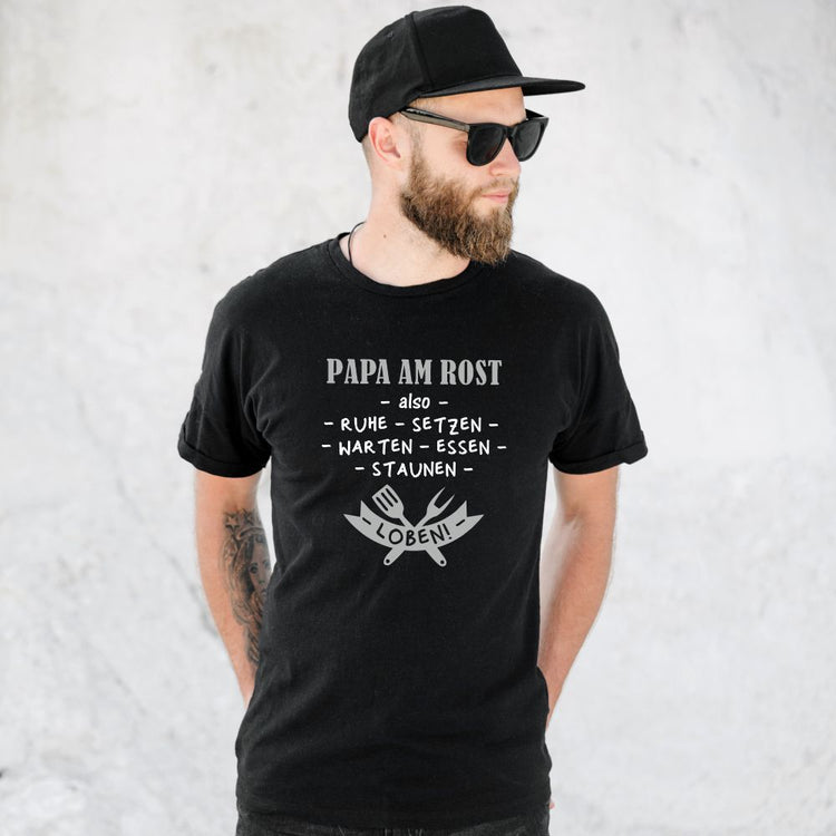T-Shirt - Papa am Rost