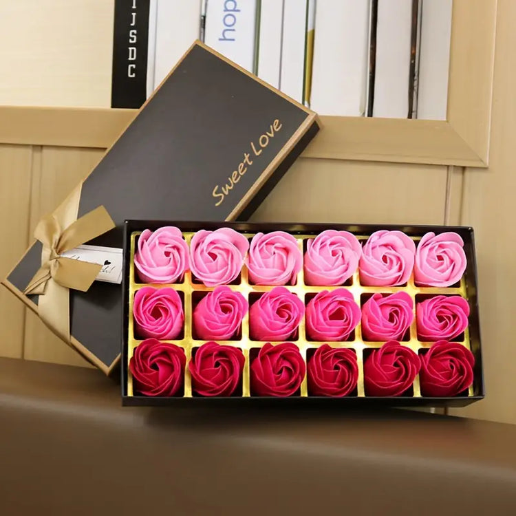 Seifenrosen Geschenkbox
