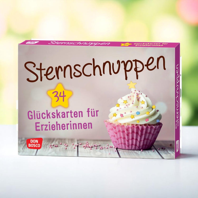 Sternschnuppen - 24 Glückskarten für Erzieherinnen