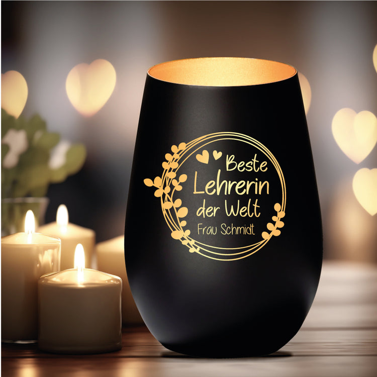 Windlicht Beste Lehrerin