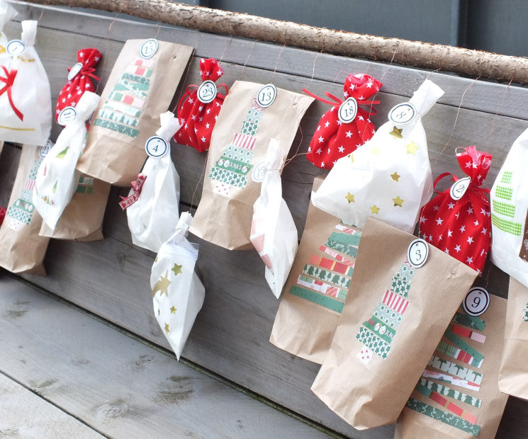 Adventskalender basteln