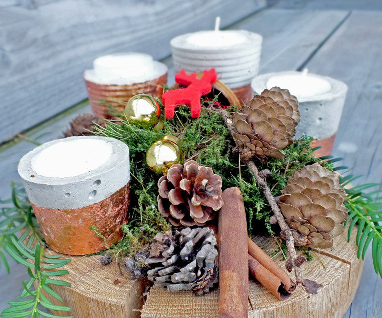 Adventskranz selber machen
