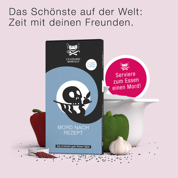 Krimi-Dinner Mord nach Rezept