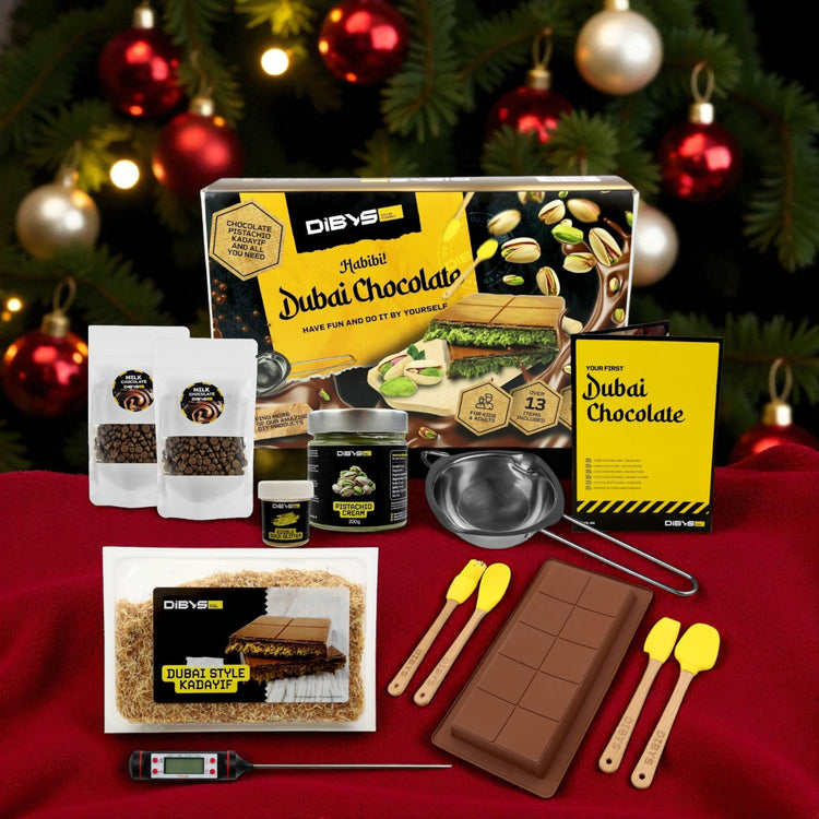DIY Dubai Schokolade Making Kit - Set zum Selbermachen