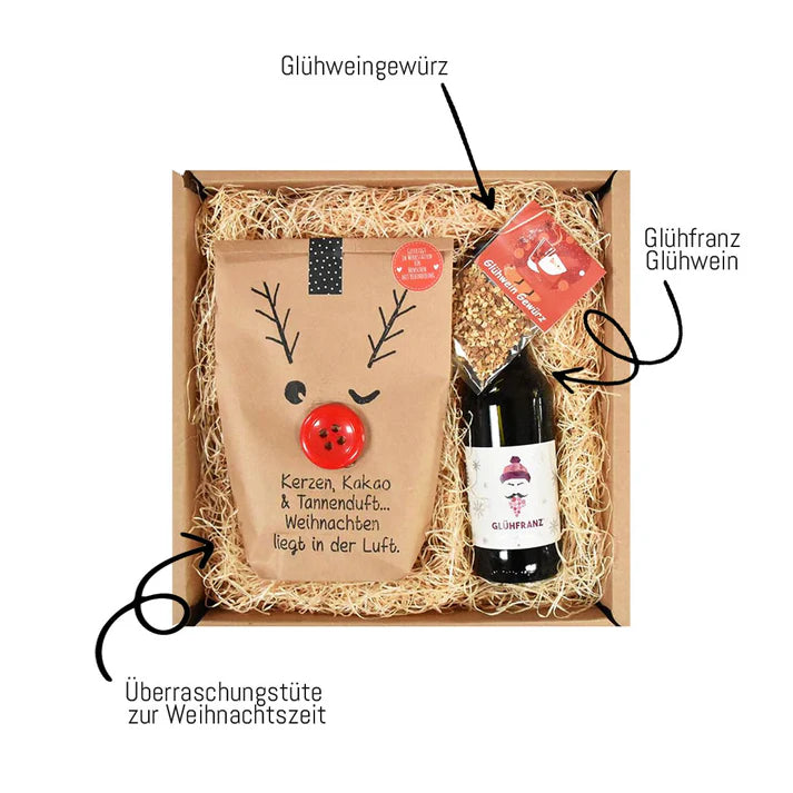 Geschenkbox - Glühwein für festliche Stimmung