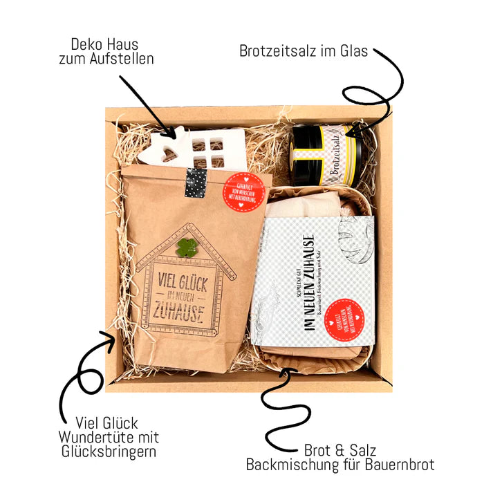Geschenkbox - Zum Einzug