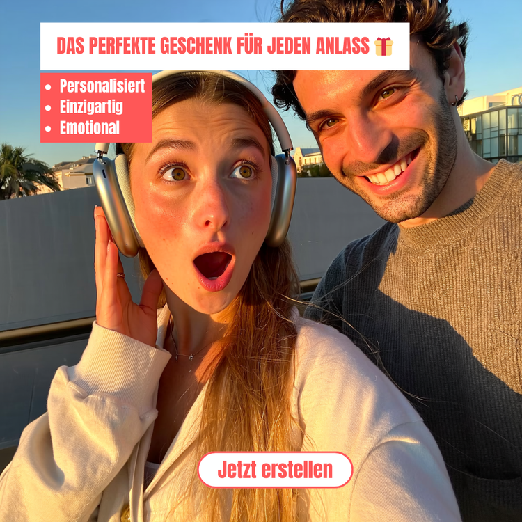 Dein personalisierter Song - Wunschlied für besondere Anlässe