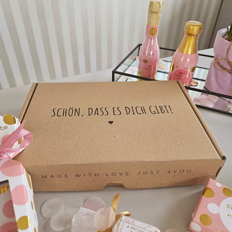 Wellness - Geschenkbox Schön dass es Dich gibt!