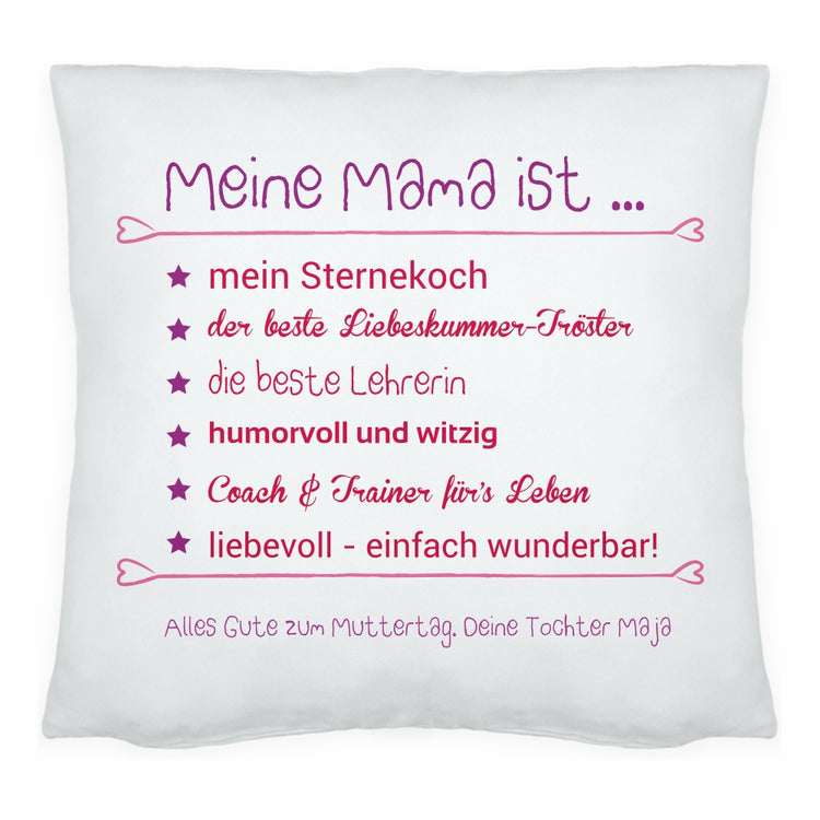 Kissen Meine Mama ist...  - personalisiert