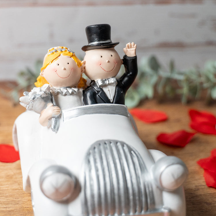 Spardose Hochzeitsauto
