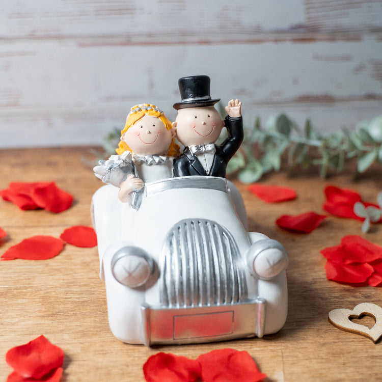 Spardose Hochzeitsauto