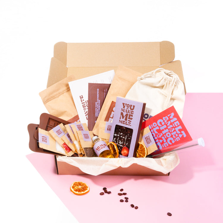 Schokoladen DIY Set - für feinste Schokoladen-Kreationen