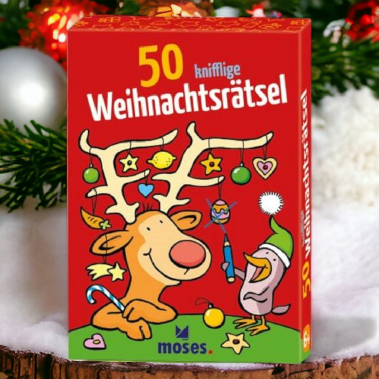 50 knifflige Weihnachtsrätsel