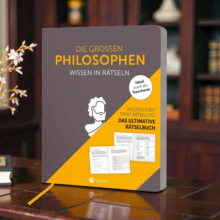 Die großen Philosophen - Wissen in Rätseln: Rätselbuch für Erwachsene