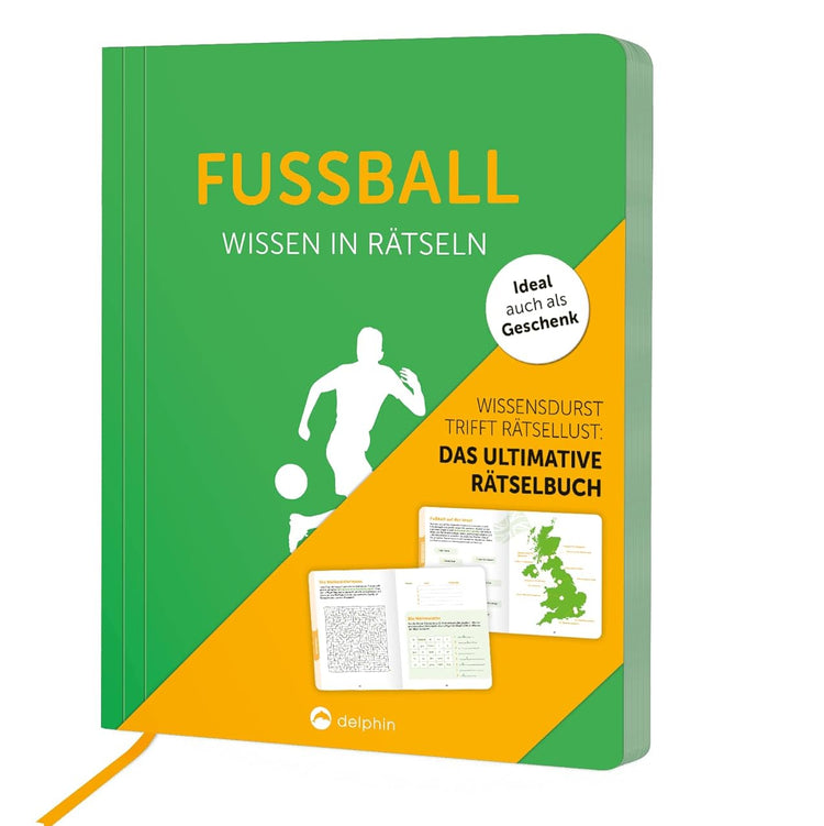 Fußball Wissen in Rätseln: Rätselbuch für Erwachsene