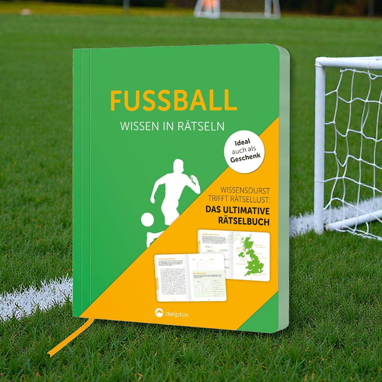 Fußball Wissen in Rätseln: Rätselbuch für Erwachsene