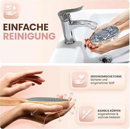 Hornhautentferner - 100% plastikfrei Hornhautfeile - Wellness Geschenk