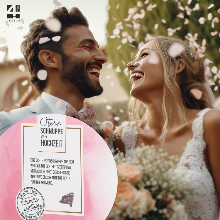Sternschnuppe zur Hochzeit