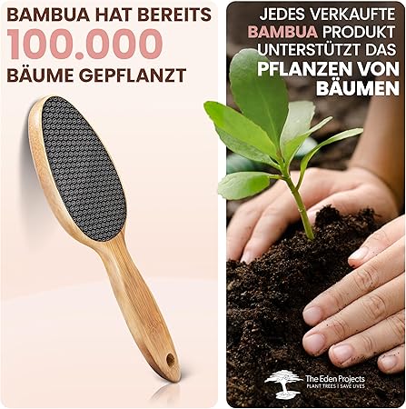Hornhautentferner - 100% plastikfrei Hornhautfeile - Wellness Geschenk