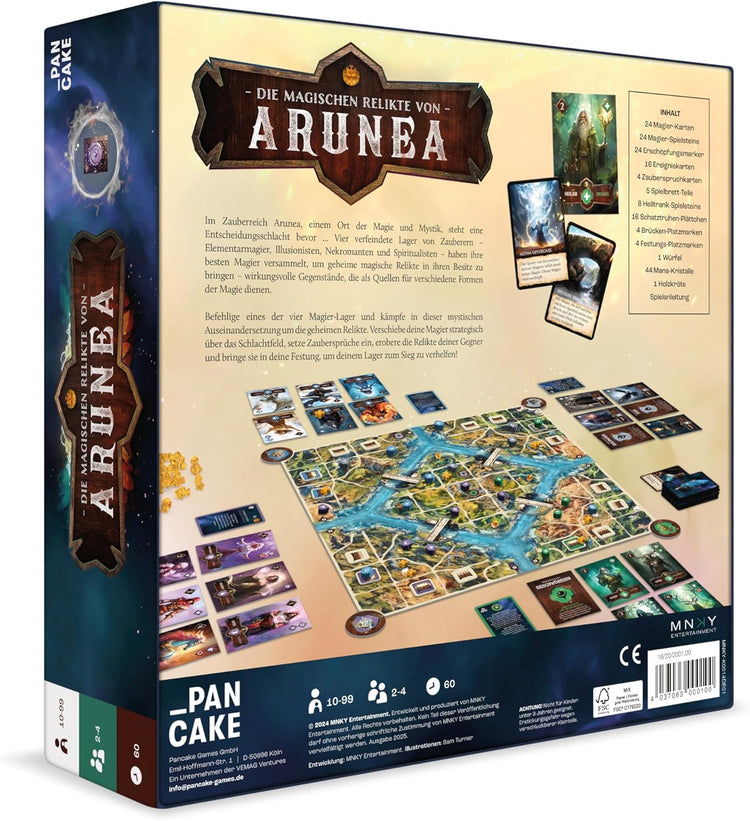 Die magischen Relikte von Arunea - Brettspiel