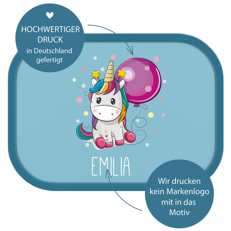 Mepal Brotdose & Trinkflasche  Einhorn