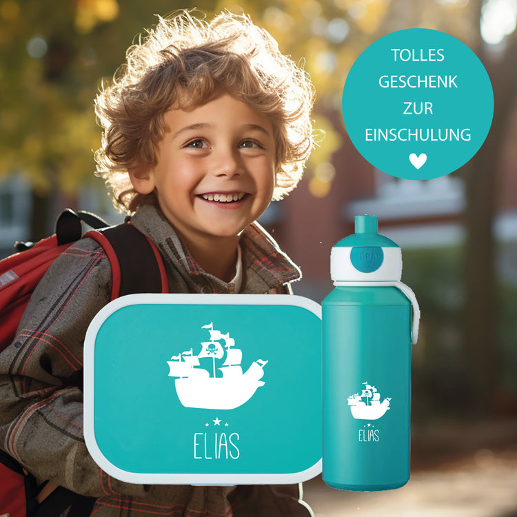 Mepal Brotdose & Trinkflasche Silhouette