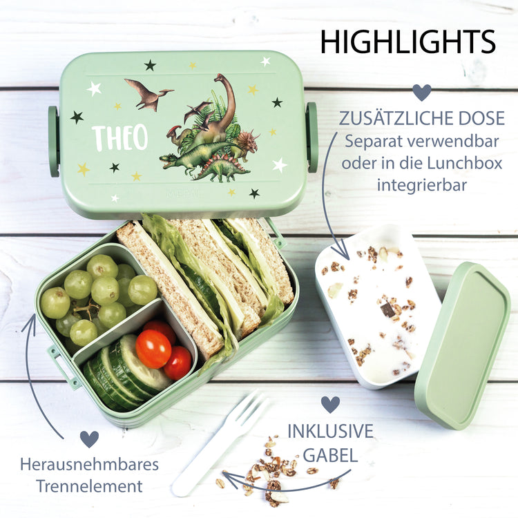 Mepal Lunchbox Midi Dinos