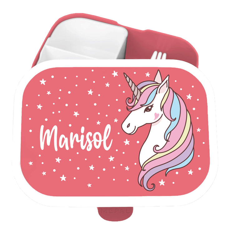 Mepal Brotdose & Trinkflasche  Einhorn