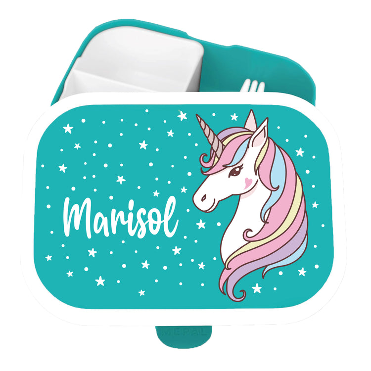 Mepal Brotdose & Trinkflasche  Einhorn