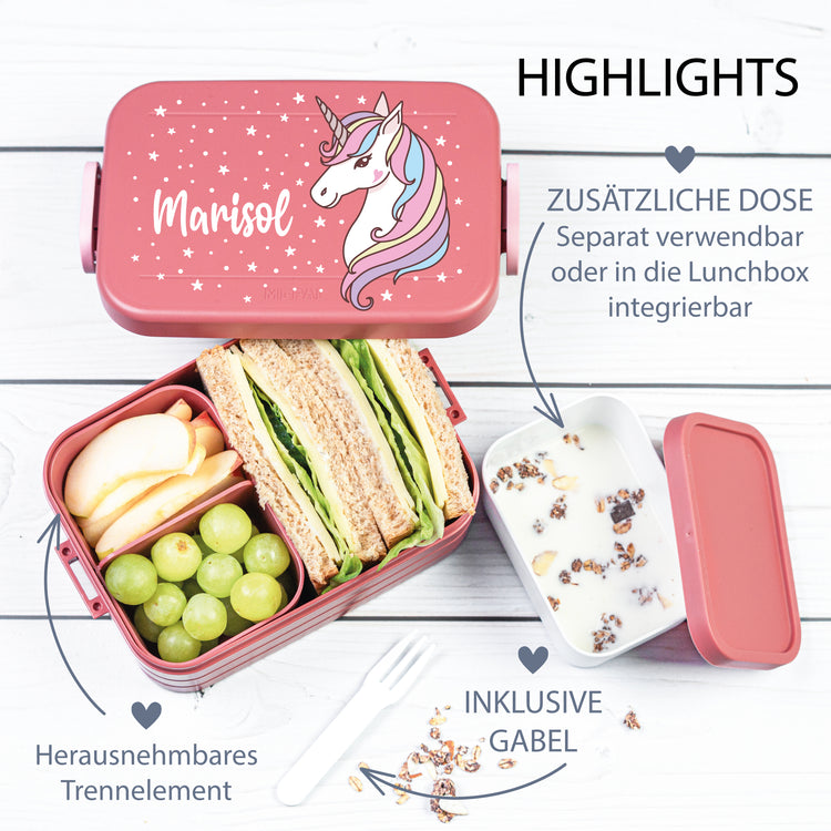Mepal Lunchbox Midi Einhorn