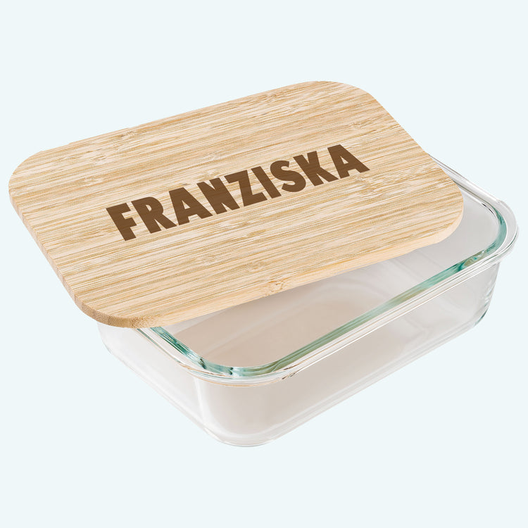 Lunchbox mit Namen - Design Colorful graviert