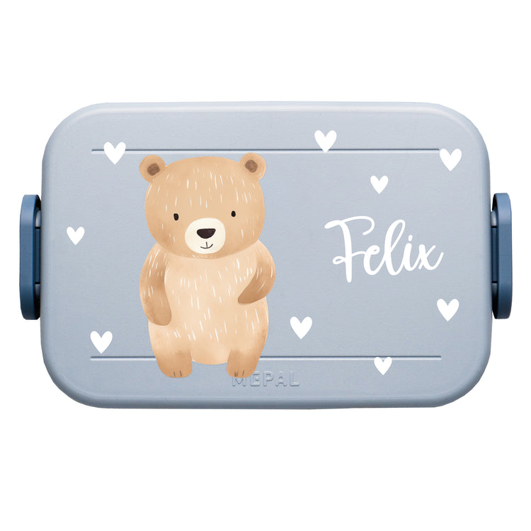 Mepal Lunchbox Midi Tiere mit Herzen