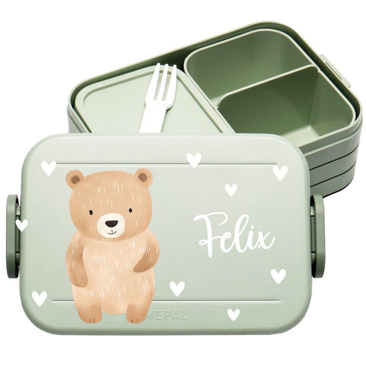 Mepal Lunchbox Midi Tiere mit Herzen