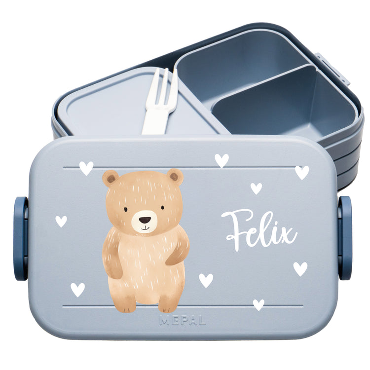 Mepal Lunchbox Midi Tiere mit Herzen