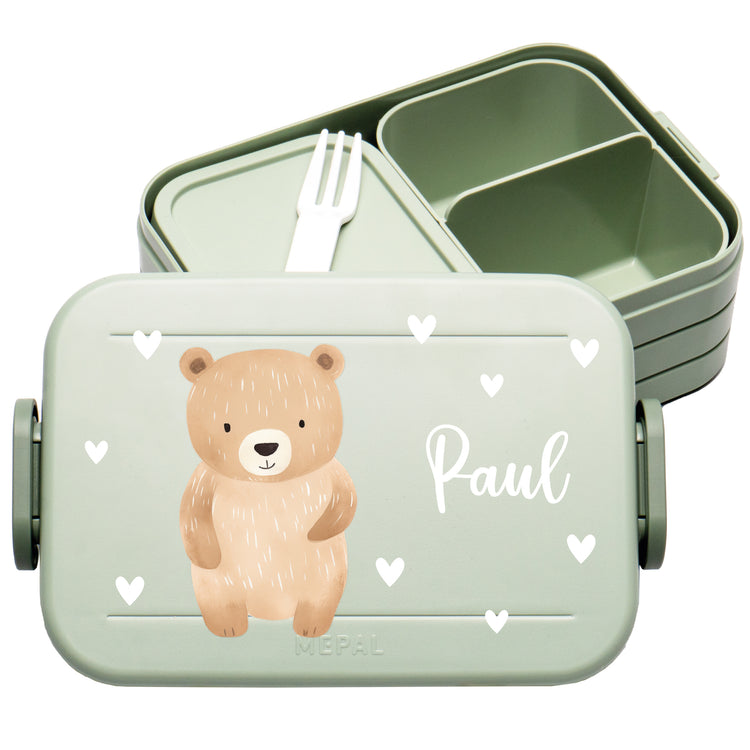 Mepal Lunchbox Midi Tiere mit Herzen