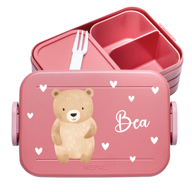 Mepal Lunchbox Midi Tiere mit Herzen