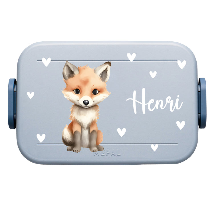 Mepal Lunchbox Midi Tiere mit Herzen
