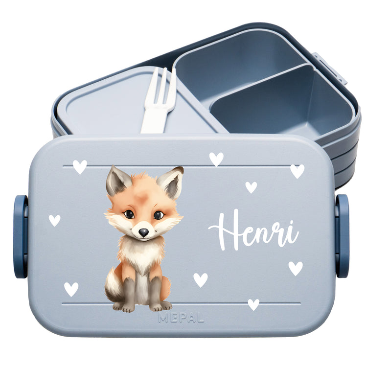Mepal Lunchbox Midi Tiere mit Herzen