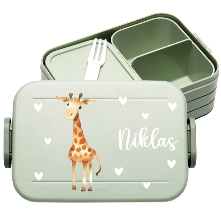 Mepal Lunchbox Midi Tiere mit Herzen