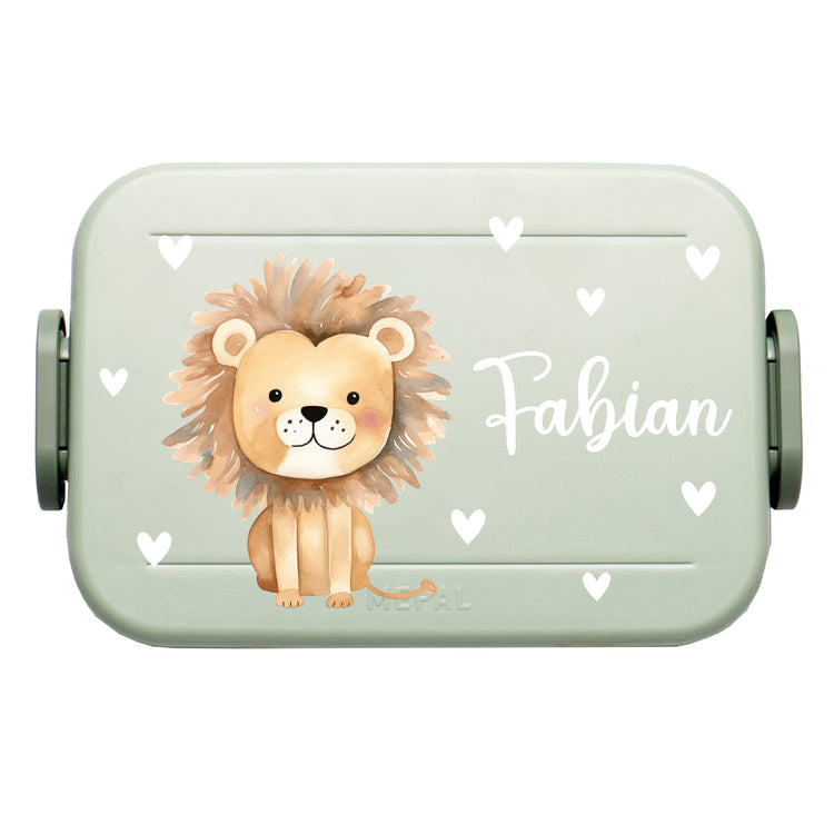 Mepal Lunchbox Midi Tiere mit Herzen