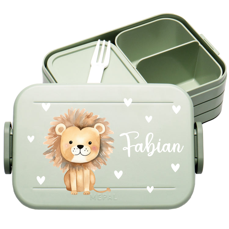 Mepal Lunchbox Midi Tiere mit Herzen
