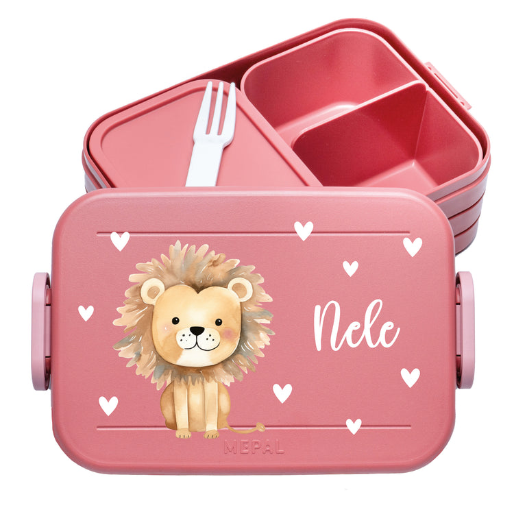 Mepal Lunchbox Midi Tiere mit Herzen