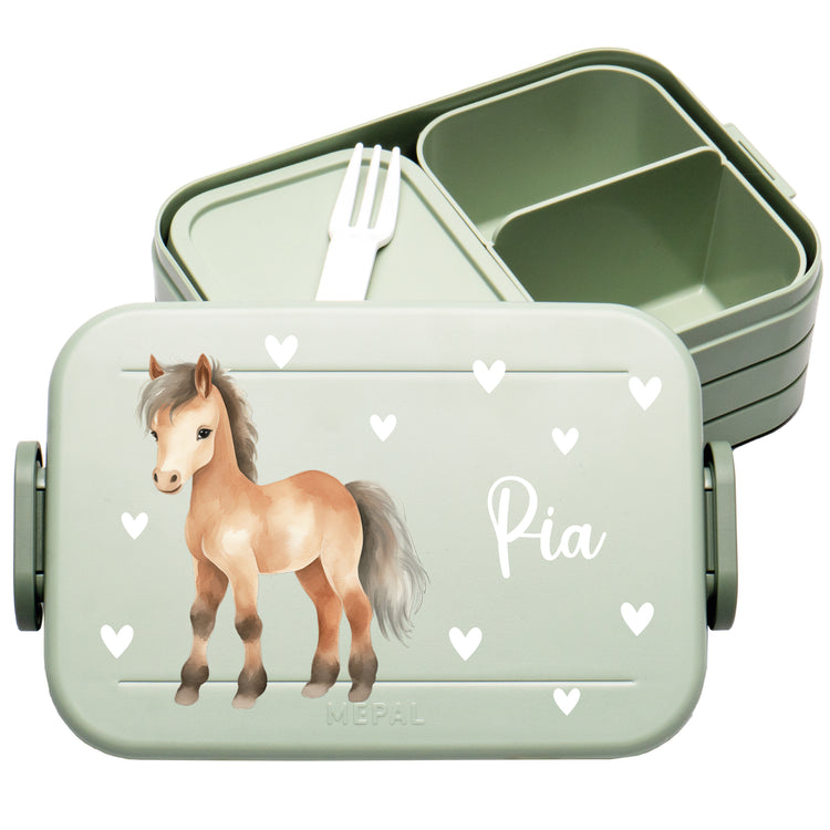 Mepal Lunchbox Midi Tiere mit Herzen