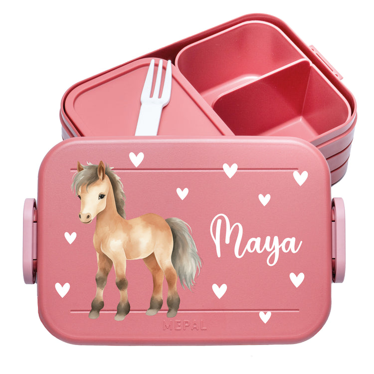 Mepal Lunchbox Midi Tiere mit Herzen