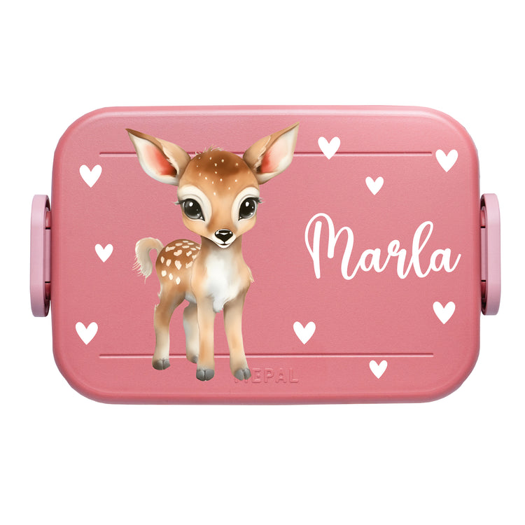 Mepal Lunchbox Midi Tiere mit Herzen