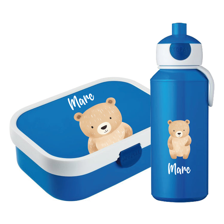Mepal Brotdose & Trinkflasche Jungle Tiere