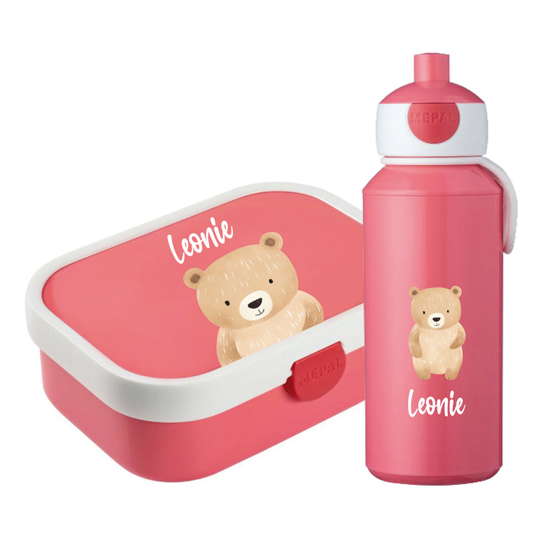 Mepal Brotdose & Trinkflasche Jungle Tiere