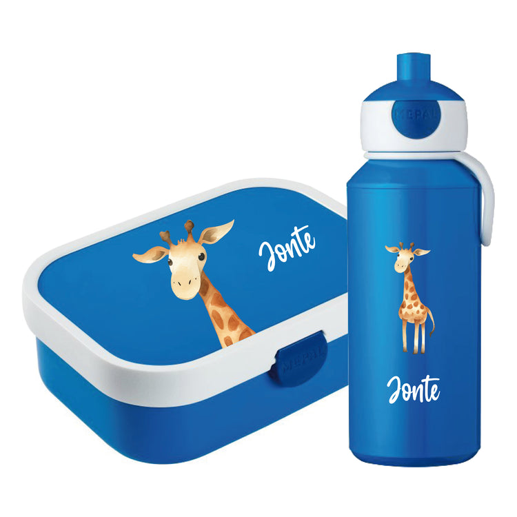 Mepal Brotdose & Trinkflasche Jungle Tiere